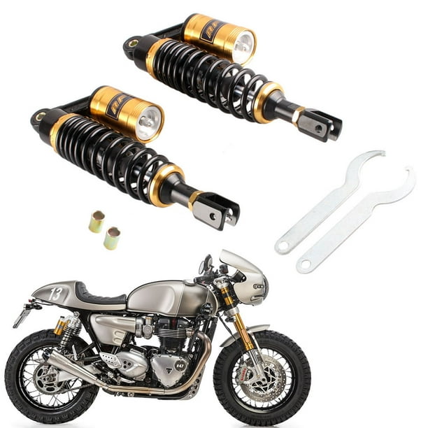 Color : Yellow RKRCXH 280mm 11 Motorcycle Air Shock Absorber Rear Suspension Fit for Scooter ATV Quad Dirt Bike D15 Motorcycle Shock Absorber Motorcycle Suspension Strut 